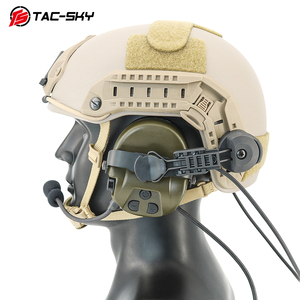 ชุดหูฟังยุทธวิธี TS TAC-SKY รุ่น H304 แบบแยกส่วน สำหรับการยิงปืน ป้องกันเสียงรบกวน พร้อมไมโครโฟนสำหรับวิทยุสื่อสารแบบกดปุ่ม - Product Image 3
