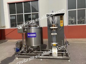 Pasteurisateur VBJX Mini pour petits lots de <span class=keywords><strong>lait</strong></span>, jus de fruits, eau de coco avec machine de <span class=keywords><strong>pasteurisation</strong></span> à refroidissement - Product Image 5