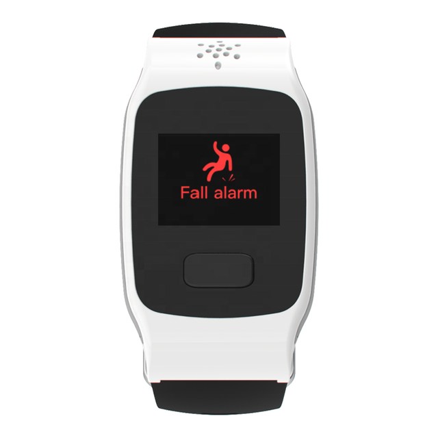 Activity Tracking BLE Indoor Positioning Dual Way Call Heart Rate Monitor Android 4.4 OS Smart Watch for Old People