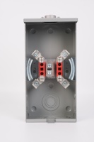 Caja de Conexión para Medidor de Energía Eléctrica Monofásico/Trifásico de 100A/200A, 4 y 7 Garras, Tipo Americano, Acero Galvanizado NEMA3R, Superventas