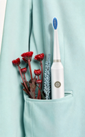 Brosse à dents électrique intelligente pour enfants, sonique, rechargeable, étanche IPX7, poils doux, nettoyage en profondeur, brosse à dents automatique pour enfants
