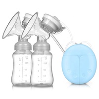 Venta Directa de Fábrica, Doble Aspirador Eléctrico para Componentes de Silicona, Capacidad de 150 ml + 150 ml, Libre de Látex, Doble Succión, Carga USB