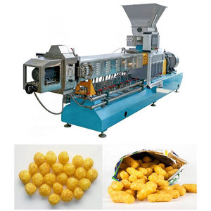 Máquina de Snacks de Maíz de Alta Capacidad, Extrusora de Tornillo Totalmente Automática, Línea de Procesamiento de Snacks de Maíz Inflado - Product Image 4
