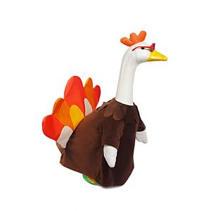 Tenue de Noël pour statue de canard de jardin de 23 pouces, personnalisée avec impression OEM pour la fête des fêtes - Product Image 3
