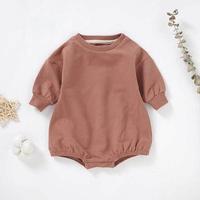 Combinaison bébé unisexe en coton biologique, combinaison pour tout-petit, douce, respirante, anti-rides, lavable, fermeture à pression, toutes saisons, usage quotidien