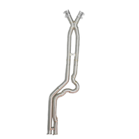 Collecteur d'échappement intermédiaire 70 mm à longueur égale pour moteur S58 3.0T X3M X4M 2019-2021, modèles F97/F98, en acier inoxydable 304, soudure dorée