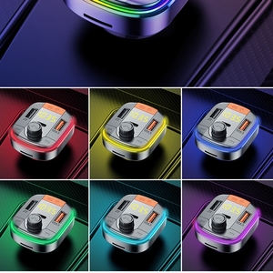 Pd20w + QC3.0 Thuốc lá nhẹ hơn <span class=keywords><strong>bluetooth</strong></span> 5.0 đài phát thanh <span class=keywords><strong>Receiver</strong></span> âm nhạc máy nghe nhạc xe sạc hỗ trợ tay-miễn phí cuộc gọi - Product Image 6