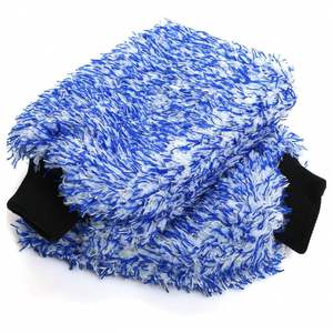 Cinta de microfibra azul premium para limpieza de coches, cepillo de limpieza de llantas de alta eficiencia 60x8cm, excelente para coches, venta al por mayor. - Product Image 1