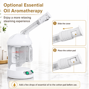 Vaporizador Facial Nano Iónico de Alta Tecnología con Función Iónica para Rostro, Cuello y Cuerpo, Hidratación Profunda, Moléculas de Agua Pequeñas, Absorción Rápida, Nuevo - Product Image 5