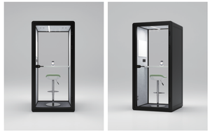 Cabine de bureau acoustique moderne insonorisée, cabine téléphonique portable, cabine silencieuse pour le travail et les réunions - Product Image 5