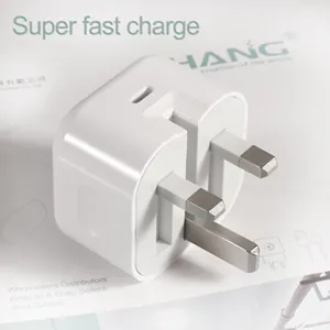 ขายส่ง power adapter 12w apple-หัวปลั๊กแบบ UK 5W/12W/20W,ที่ชาร์จสำหรับ Apple iPhone 12 Pro Max PD Fast Power อะแดปเตอร์ USB C 5V/3A 9V/2.22A