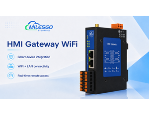 เกตเวย์ IoT WiFi Milesgo HMI2004-A9-WiFi Modbus, BACnet to BACnet IP, Modbus TCP, <span class=keywords><strong>OPC</strong></span> <span class=keywords><strong>UA</strong></span>, MQTT, ระบบ BA, การรวบรวมข้อมูล IOT - Product Image 2