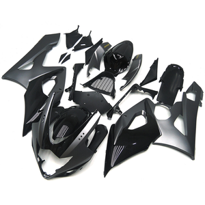Kit de carénages complet d'injection gris noir pour Suzuki 2005 06 GSXR1000 <span class=keywords><strong>K5</strong></span> GSXR <span class=keywords><strong>1000</strong></span> - Product Image 2