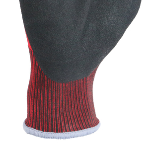 قفازات عمل ماكسي تاف بشعار مخصص 15 جرام، متوافقة مع معيار EN388، مصنوعة من النايلون والسباندكس، محبوكة بدون درزات، متينة مع طلاء النتريل المضاد للانزلاق، قفازات أمان - Product Image 4