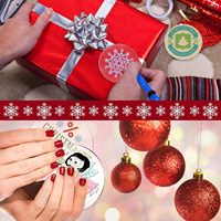 Ornamen Gantung Pohon Natal dari Akrilik Grosir, Bentuk Lingkaran Kosong untuk DIY, Dekorasi Natal dan Tahun Baru untuk Rumah, Bola Bauble Transparan untuk Kerajinan