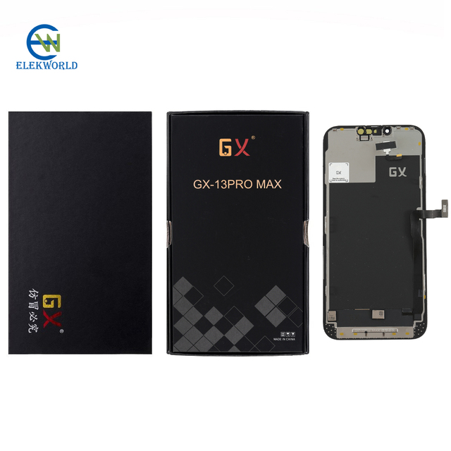 Original GX OLED LCD Screen Display for iphone 13 Pro Max 12 11 14 15 Pro Max Assembly Touch Screen Digitizer Replacement