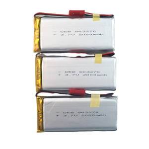 Geb 308090 803270 3.7V 2000mAh dung lượng cao 3000mAh 5000mAh 10000mAh 2S 3S 4S 3.7V 7.4V 11.1V <span class=keywords><strong>Lithium</strong></span> Li Polymer LiPo pin - Product Image 6