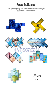 Ingscreen kỹ thuật số LED Video tường hiển thị cho tự phục vụ kinh doanh cho trung tâm mua sắm ngoài trời Cách sử dụng wayfinding sân bay sử dụng OEM - Product Image 4