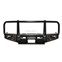 Barres de protection avant Patrol Y60 4x4 tout-terrain avec pare-chocs pour treuil en acier Q235a, protection robuste de la tête