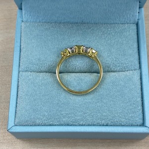 <b>Cushion</b> Princess Cut Lab-Grown Diamond 0.70CT 5-Piece <b>Wedding</b> Band 14k Yellow Gold IGI Certified VVS+ Clarity Women's <b>Ring</b> - Product Image 2