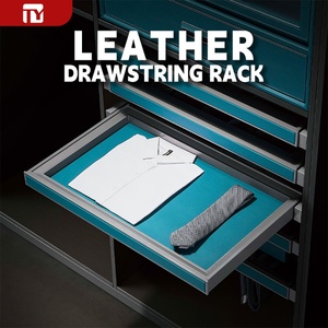 Modern Aluminum Alloy Bedroom <b>Wardrobe</b> Accessories Storage Basket Pull-out Closet Storage Hardware - Product Image 1