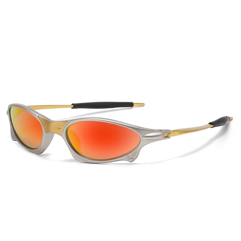 Xinlan Oaklay Designer Sunglasses High Quality Sports Eyewear with Alloy Frame Gold Green Blue Pink TAC Lens Colors Coated