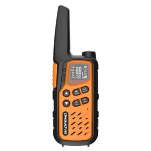 Baofeng-walkie-talkie T25 Mini móvil, Radio de dos vías, UHF, recargable, FRS, barato, paquete de 2