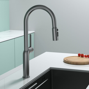 Keran dapur 2024, keran dapur logam campuran seng kelas komersial tarik dengan khusus - Product Image 2