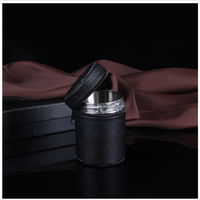 Ensemble de verres à boire réutilisables en acier inoxydable de 1 oz, compacts, pour le vin, la bière, le camping, les voyages et les activités de plein air