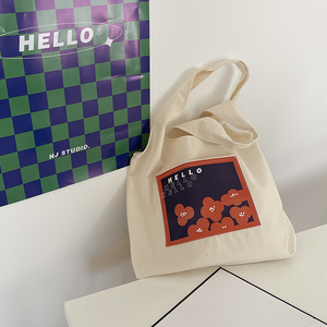 Borsa in tela di alta qualità scozzese a scacchiera verde fresco originale retrò di colore con somma femminile monospalla di grande capacità - Product Image 5