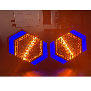 Luzes Retro Do Palco LED Flat Living Room Efeito De Iluminação De Fundo LED Blinder Luz De Palco Retro - Product Image 6