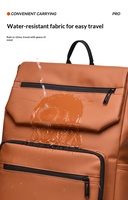 Nouveau style de sac à dos pour homme, décontracté, pour les voyages en plein air, avec matériau PU, harnais rembourré, sac à dos scolaire tendance