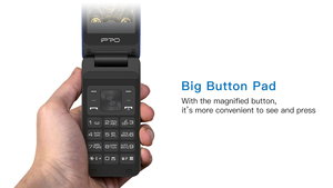 Ipro ปลดล็อค V12<span class=keywords><strong>ปุ่ม</strong></span><span class=keywords><strong>กด</strong></span><span class=keywords><strong>โทรศัพท์</strong></span> GSM 2.4นิ้ว Dual SIM flip FEATURE - Product Image 6