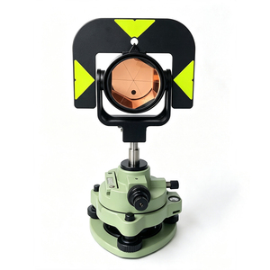 Prisma con Adaptador y Trípode, Sistema de Prisma Óptico con Plomada para Estación Total, Conjunto de Trípodes para Instrumentos de Topografía - Product Image 1