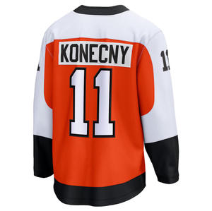 Maillots de hockey cousus pour hommes 11 Travis Konecny 39 Matvei Michkov 14 Sean Couturier 74 Owen Tippett 46 Trevor Zegras S-3XL - Product Image 2