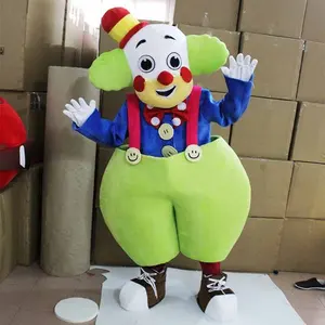 Костюм-талисман клоуна по заводской цене, персонализированный талисман животного для взрослых
