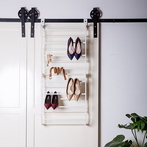 <strong>Shoe</strong> Store Display Rack <strong>Hanging</strong> Diy 12 Layer <strong>Hanging</strong> White <strong>Shoe</strong> Rack for <strong>Shoes</strong> <strong>Storage</strong> Behind a Door - Product Image 2