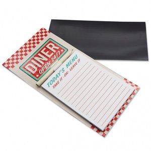 Reusable Grocery Shopping List Fridge <b>Small</b> Memo Pad Personalised Magnet for Promotion - Product Image 3