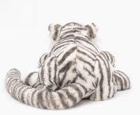 Oreiller anti-stress en peluche super douce Princesse Tigre en coton PP avec chargement USB pour enfants et adolescents, surface lavable, cadeau de fête
