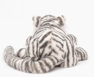 ตุ๊กตาเจ้าหญิงเสือ นุ่มพิเศษ ไส้ใยฝ้าย PP ช่วยคลายเครียด พร้อมช่องเสียบ USB สำหรับชาร์จ เหมาะสำหรับเด็กและวัยรุ่น ผิวสัมผัสแบบซักได้ ของขวัญสำหรับงานปาร์ตี้ - Product Image 5