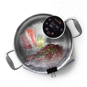 Électroménager blanc élégant Cuiseur à viande de bœuf intelligent Machine à sous vide <span class=keywords><strong>Sauteuse</strong></span> à viande <span class=keywords><strong>Sauteuse</strong></span> à viande Mijoteuses sous vide avec recette - Product Image 4