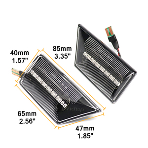 Luci di posizione laterali a LED a flusso dinamico sequenziale per <span class=keywords><strong>Opel</strong></span> Vectra C 02-08 <span class=keywords><strong>Signum</strong></span> 03-08 lampada indicatore di direzione - Product Image 4