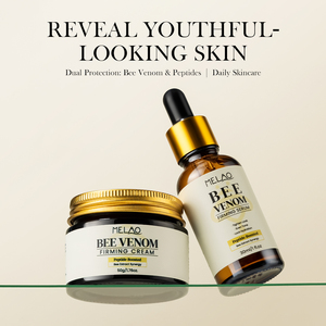 Crème au venin d'abeille anti-âge liftante et raffermissante, réduit les ridules, hydratation intense, réparation cutanée, éclat lisse pour peaux matures - Product Image 2