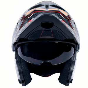 Casques de <span class=keywords><strong>moto</strong></span> modulaires unisexes YM en ABS, homologués DOT, rabattables, imperméables, personnalisés pour le motocross <span class=keywords><strong>et</strong></span> la course, pour hommes - Product Image 3