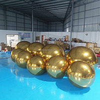 Ballons gonflables miroir métalliques LEDONG - Certifiés CE - Décoration d'événements - Différentes tailles (0,4M-1,5M)