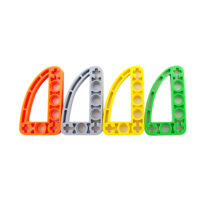 Plastik parçalar Liftarm ince 3x5 DIY yapı tuğlaları blokları kök eğitim çocuk oyuncakları aksesuarları No.32250 - Product Image 4