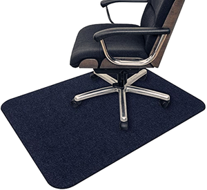 Tapis de chaise de bureau moderne, rembourré, facile à nettoyer, lavable, pour sols en bois dur, 90x120cm, protection de sol robuste pour la maison - Product Image 1