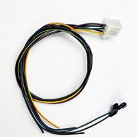Kabel Harness Konektor Multi-Pin ke Ujung Terbuka dengan Kabel yang Sudah Dilucutkan Isolasi & Kabel Nuts, Kabel untuk Perbaikan Elektronik & Otomotif