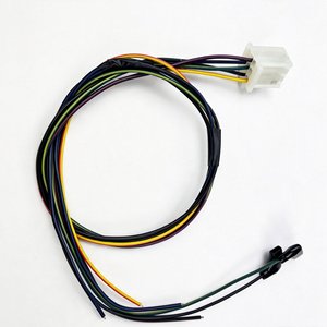 Faisceau de câblage multi-connecteurs à extrémités ouvertes avec fils pré-dénudés et connecteurs à sertir, câble pour électronique et réparations automobiles - Product Image 4