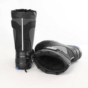 รองเท้าบูทกันหนาวสำหรับผู้ชาย, รองเท้ากันลื่นกันน้ำกันลื่นรองเท้าลุยหิมะกันความร้อนทนทานสำหรับทำงานกลางแจ้ง - Product Image 5